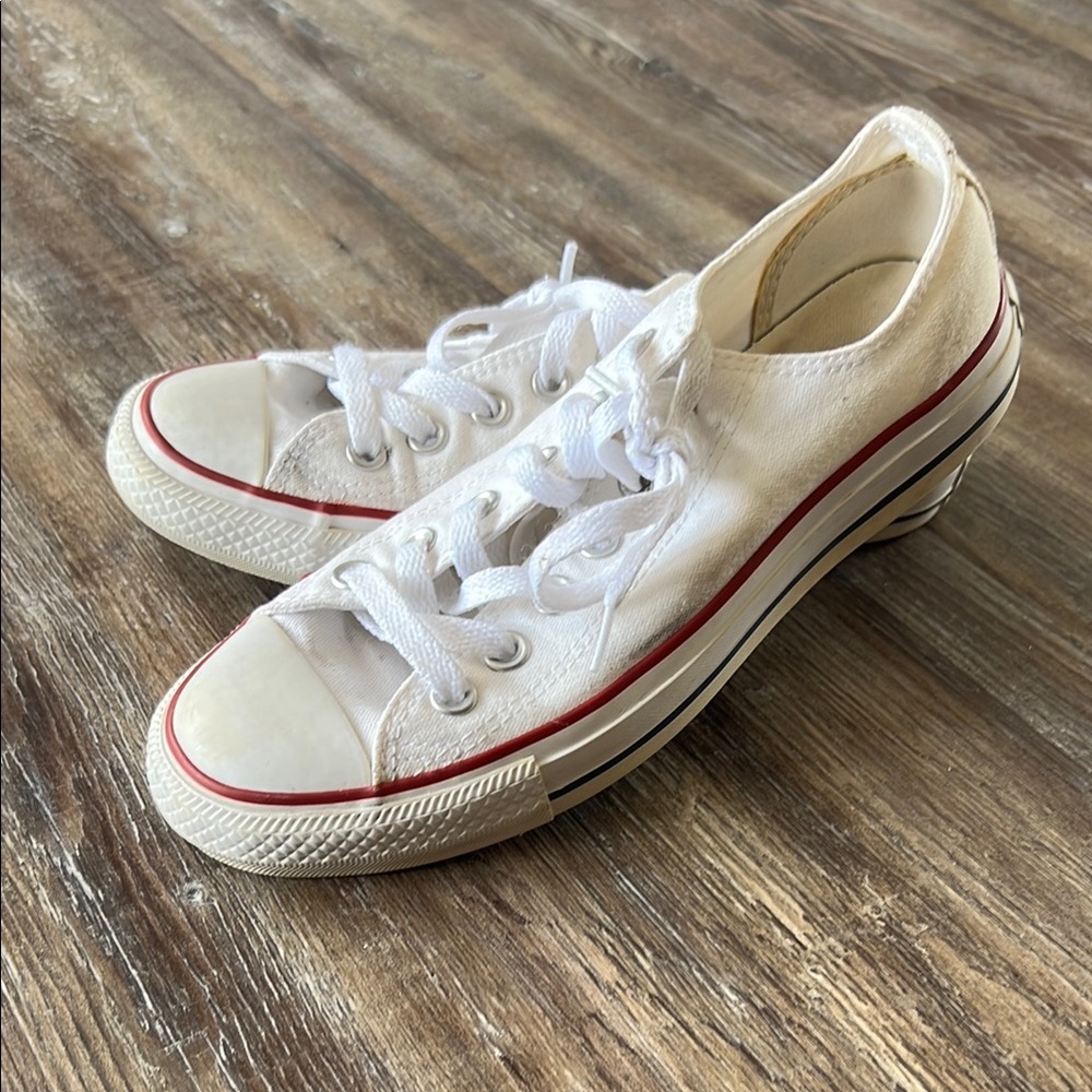 Converse All Star White Low-Top Sneakers